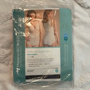 NWOT girdle with suspenders Marena Recovery